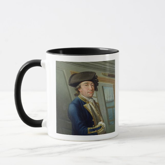 Taza Retrato de capitán Guillermo Locker (1731-1800) (Izquierda)