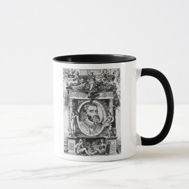 Taza Retrato de Charles V, emperador romano santo (Derecha)