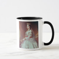 Retrato de Charlotte de Saxe-Cobourg-Gotha