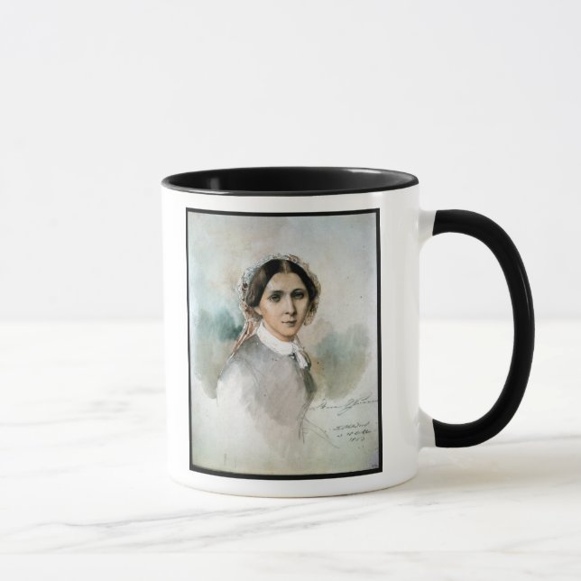 Taza Retrato de Clara Schumann 1853 (Derecha)