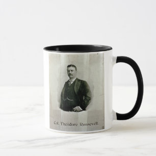 Taza Retrato de coronel Theodore Roosevelt (litho)
