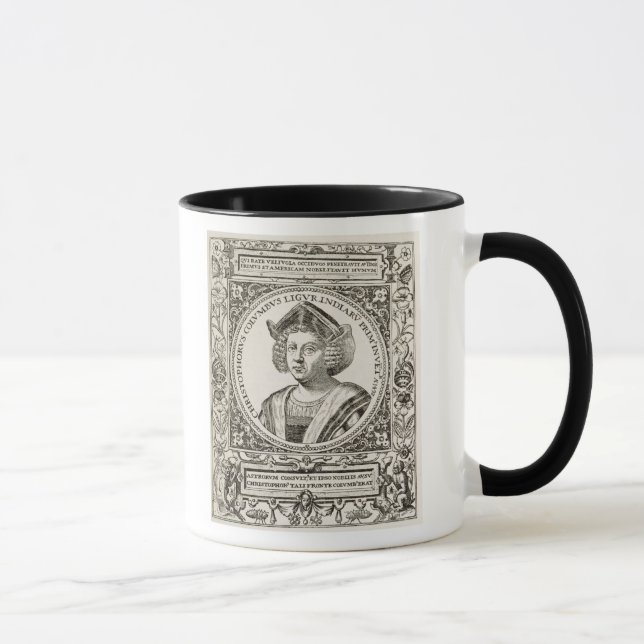 Taza Retrato de Cristóbal Colón (Derecha)
