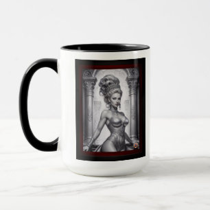 Taza Retrato de Drusella Arkaevis AI Art de Xzendor7