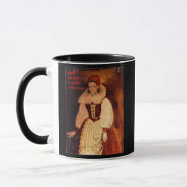 Taza Retrato de Elizabeth Bathory (húngaro)