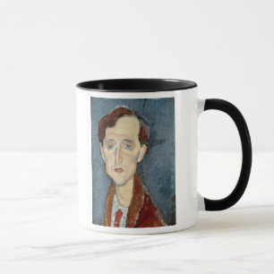 Taza Retrato de Francisco Hellens, 1919 (aceite en