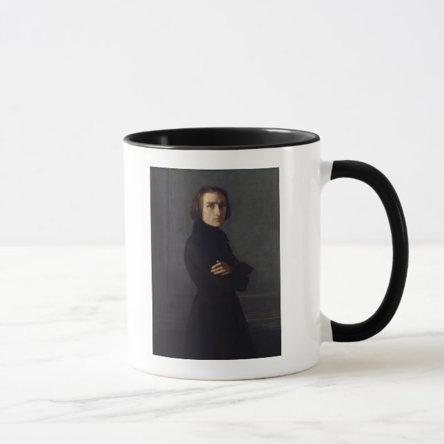 Taza Retrato de Franz Liszt 1839 (Derecha)