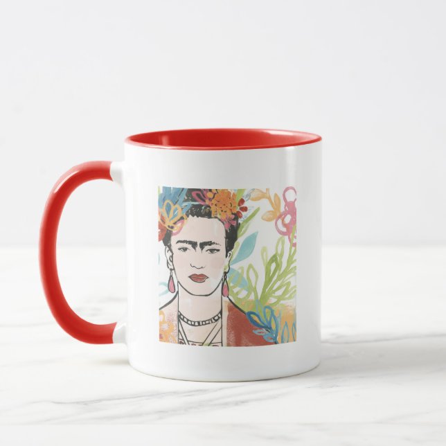 Taza Retrato de Frida Kahlo (Izquierda)