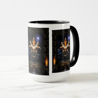Taza Retrato de fuego de la antorcha de Akrellian