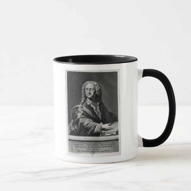 Taza Retrato de Georg Philipp Telemann (Derecha)