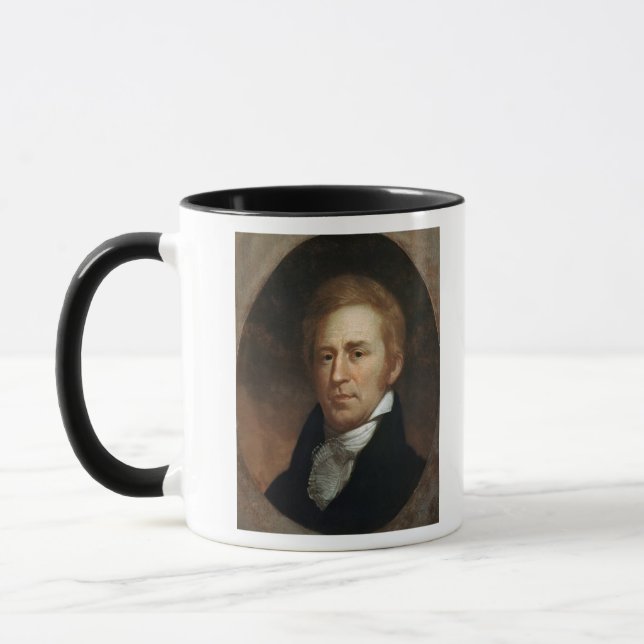 Taza Retrato de Guillermo Clark, c.1807 (Izquierda)