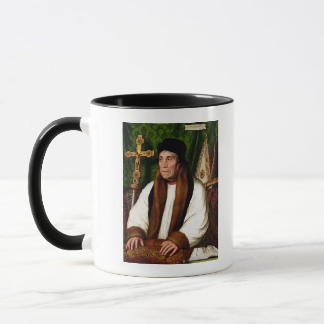 Taza Retrato de Guillermo Warham (Izquierda)