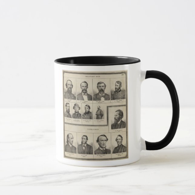 Taza Retrato de hombres militares, Minnesota (Derecha)