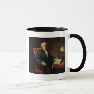 Taza Retrato de Isaac Newton, c.1726