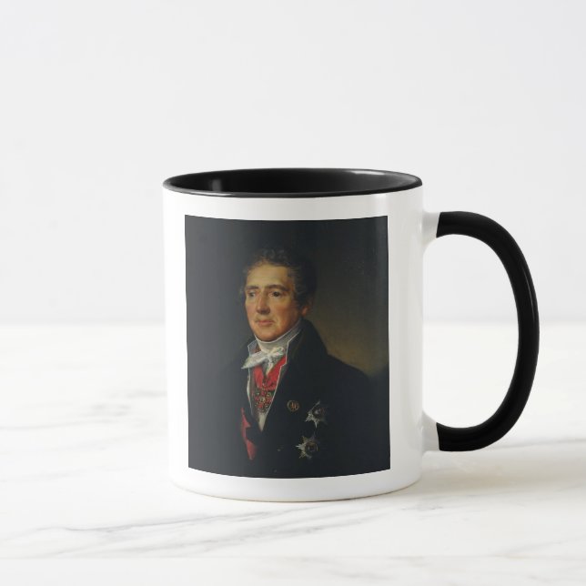 Taza Retrato de Ivan Dmitriev, 1835 (Derecha)