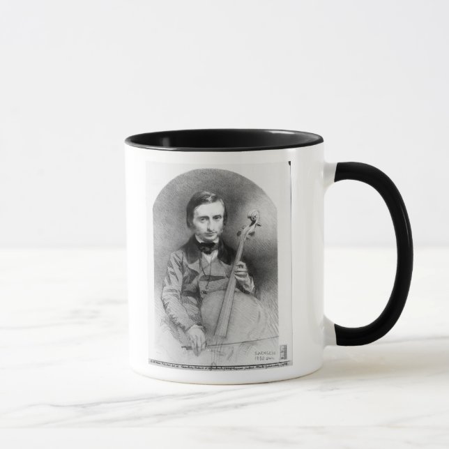 Taza Retrato de Jacques Offenbach 1850 (Derecha)