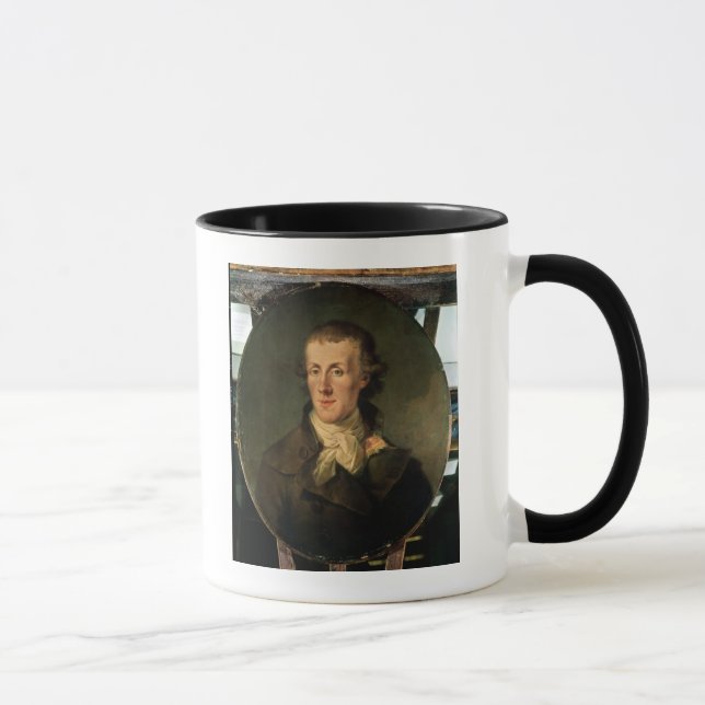Taza Retrato de Jacques Pedro Brissot (Derecha)