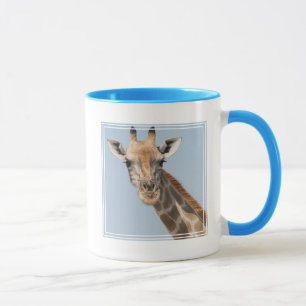 Taza Retrato de jirafa angoleña