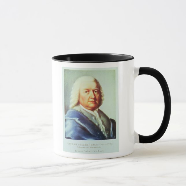 Taza Retrato de Johann Sebastian Bach (Derecha)
