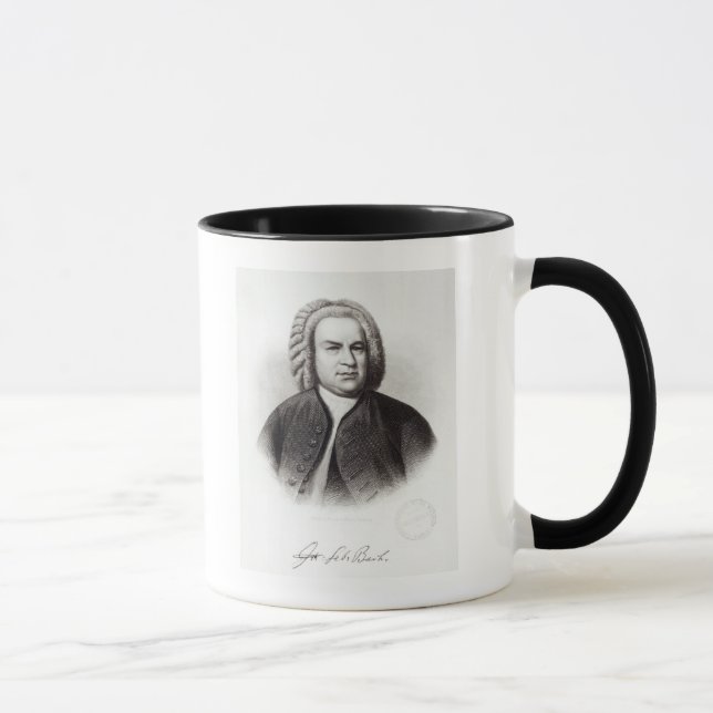 Taza Retrato de Johann Sebastian Bach (Derecha)