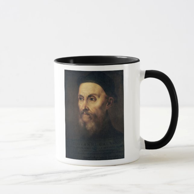 Taza Retrato de Juan Calvino (Derecha)