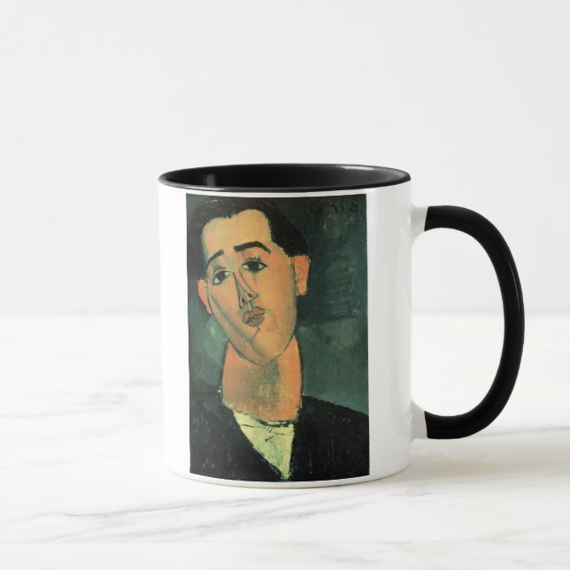 Taza Retrato de Juan Gris (1887-1927) 1915 (el aceite (Derecha)