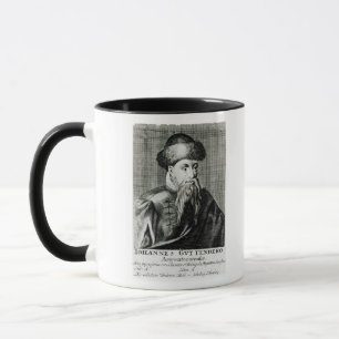 Taza Retrato de Juan Gutenberg
