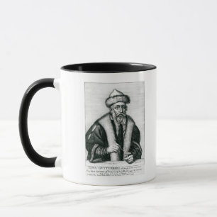 Taza Retrato de Juan Gutenberg