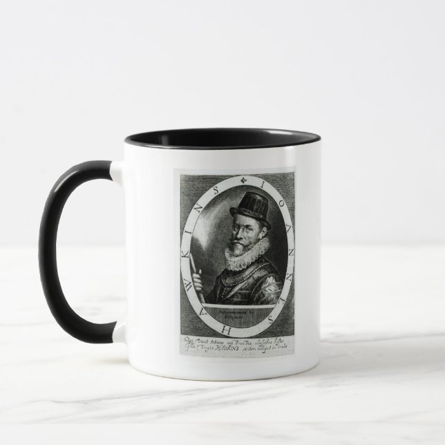 Taza Retrato de Juan Hawkins (Izquierda)