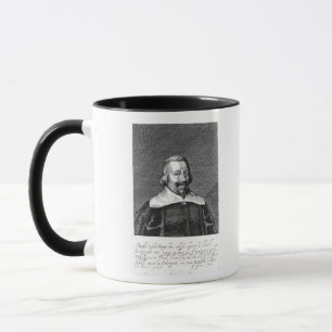 Taza Retrato de Juan Pym grabado por George