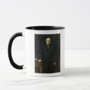 Taza Retrato de Julio Grevy 1880