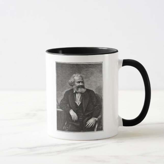 Taza Retrato de Karl Marx 1857 (Derecha)