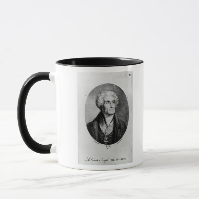 Taza Retrato de la cuenta José de Maistre (Izquierda)