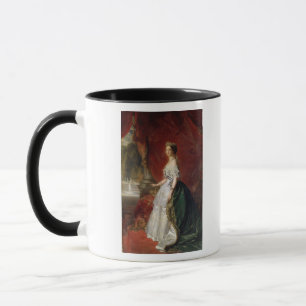 Taza Retrato de la emperatriz Eugenie de Francia