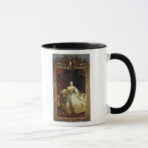 Taza Retrato de la emperatriz Maria Teresa