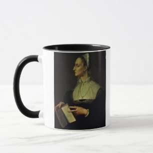Taza Retrato de Laura Battiferri, c.1555-60 (el panel)