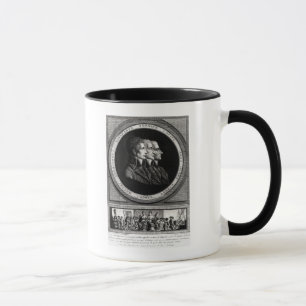 Taza Retrato de los tres cónsules de la república
