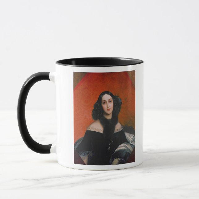 Taza Retrato de M.A. Bek, 1840 (Izquierda)