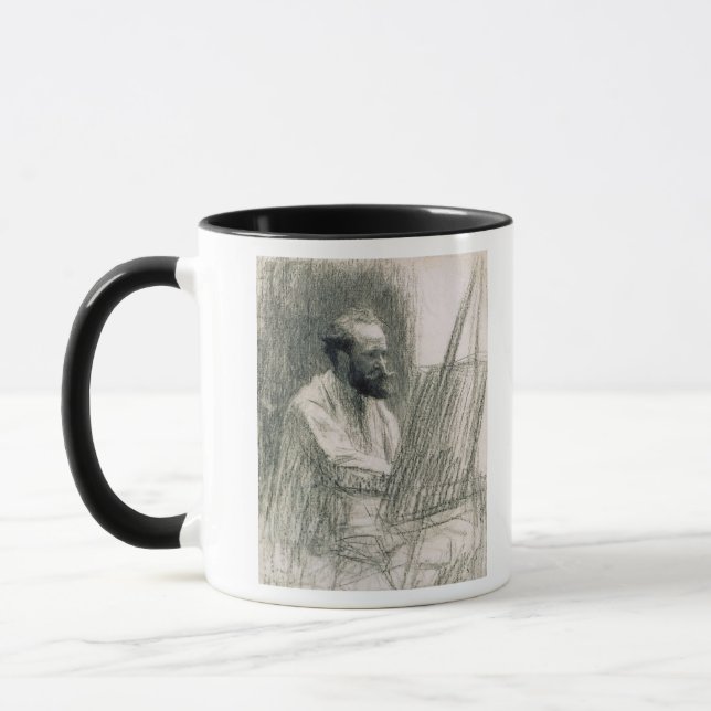 Taza Retrato de Manet el | de Eduardo Manet en su (Izquierda)