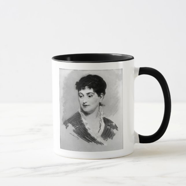 Taza Retrato de Manet el | de señora Emile Zola, 1874 (Derecha)