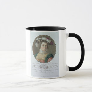 Taza Retrato de Marguerite de Valois (1492-1549), 1787
