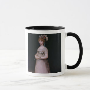 Taza Retrato de Maria Teresa de Borbón y Vallabriga,