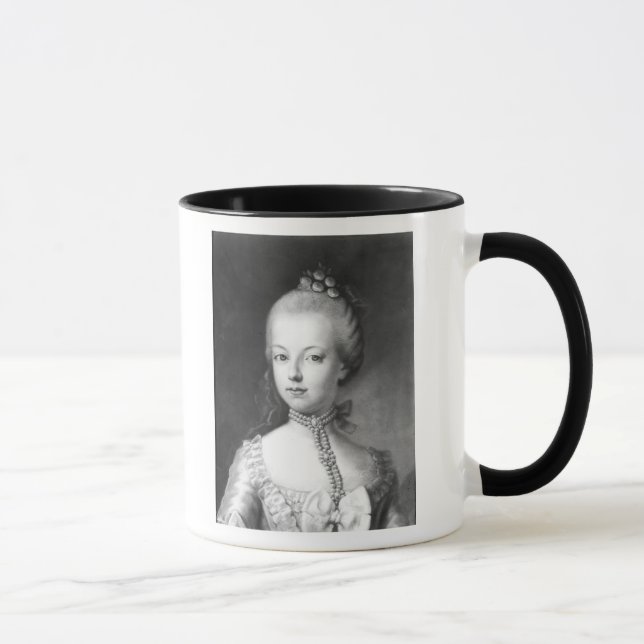 Taza Retrato de Marie-Antonieta de Habsburgo (Derecha)