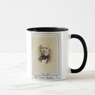 Taza Retrato de Michael Faraday (1791-1867) (albumen p