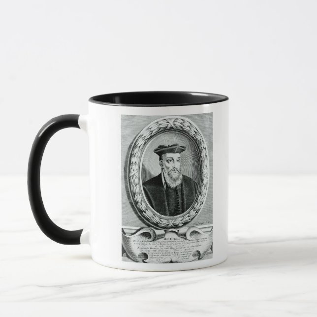 Taza Retrato de Miguel de Nostredame (Izquierda)