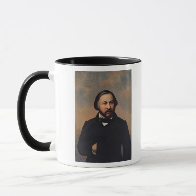 Taza Retrato de Mikhail Ivanovich Glinka, 1850s (Izquierda)