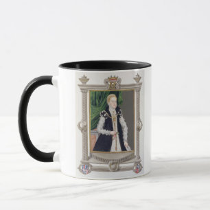 Taza Retrato de Mildred Cooke, señora Burghley de 'Mem