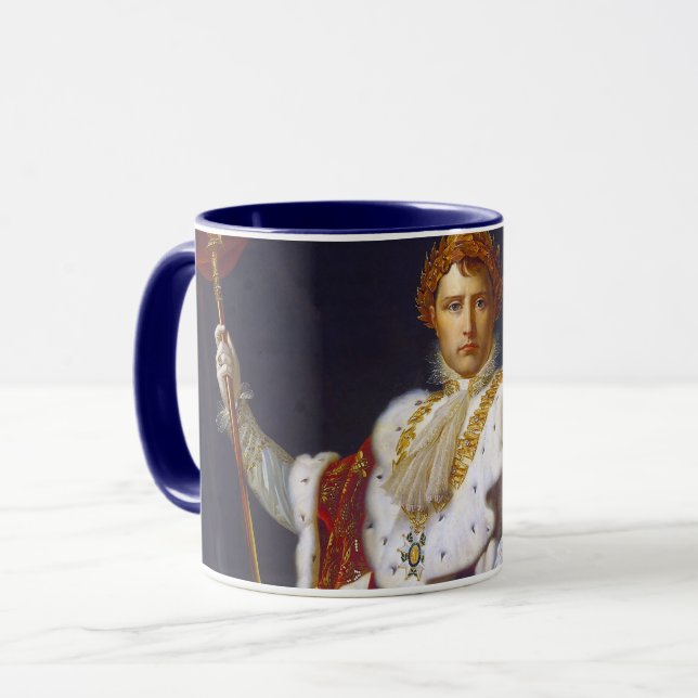 Taza Retrato de Napoleón Bonaparte, Francois Gérard (Anverso izquierdo)