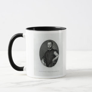 Taza Retrato de Niccolo Machiavelli