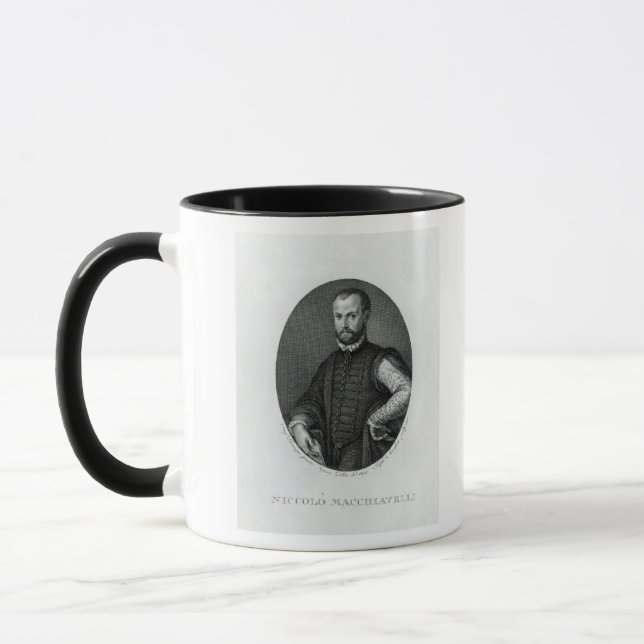 Taza Retrato de Niccolo Machiavelli (Izquierda)