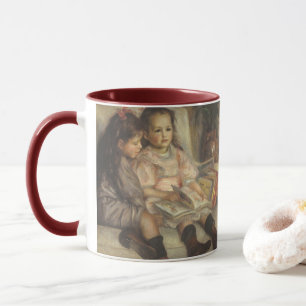 Taza Retrato de niños de Caillebotte por Pierre Renoir